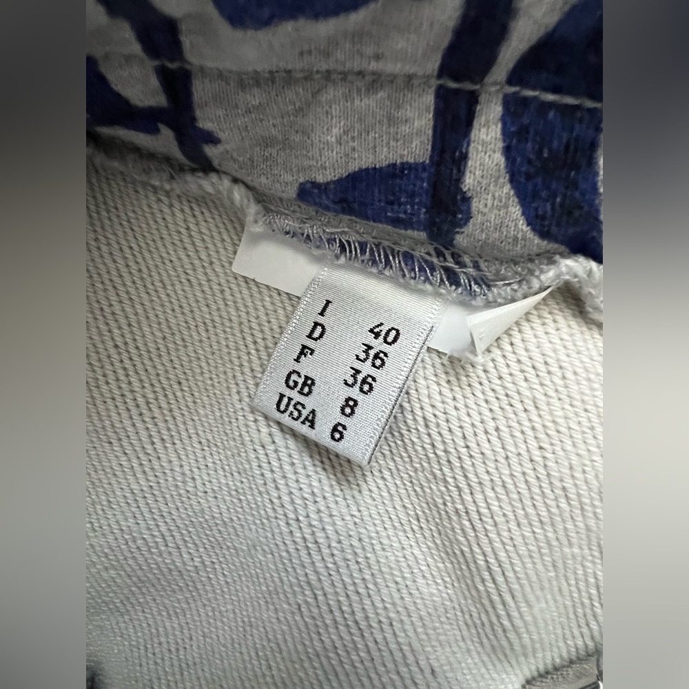 Moschino pants cotton fleece Punk Print grey joggers - Picture 10 of 11